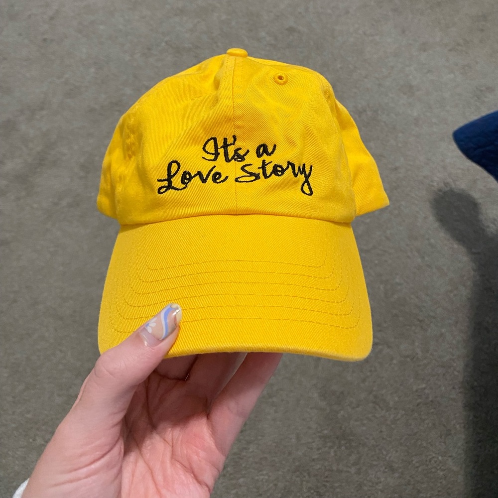 Taylor Swift Yellow "It's a Love Story" Baseball Cap